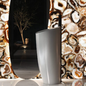 Ванные из камня Agate Natural Multicolour - Backlit