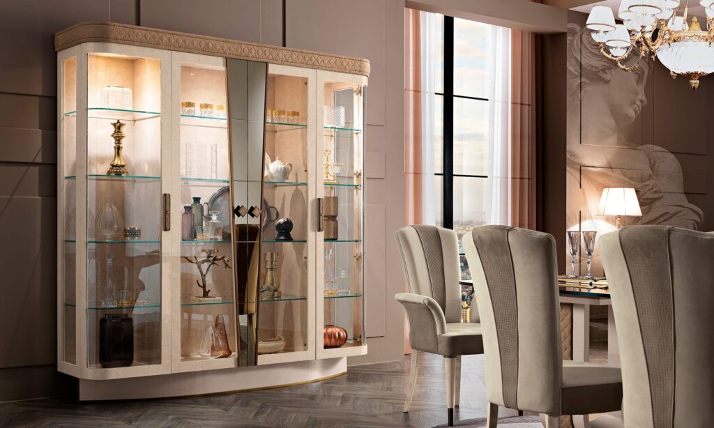 Гостиная с витриной Madame Royale Mobilpiu Luxury