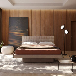 Кровать с мягким изголовьем Cocos Milano Bedding