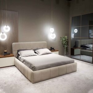 Турецкая мягкая кровать Sacramento Ndesign