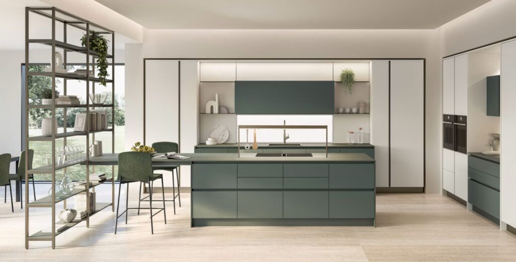 Кухня с островом Oyster Veneta Cucine